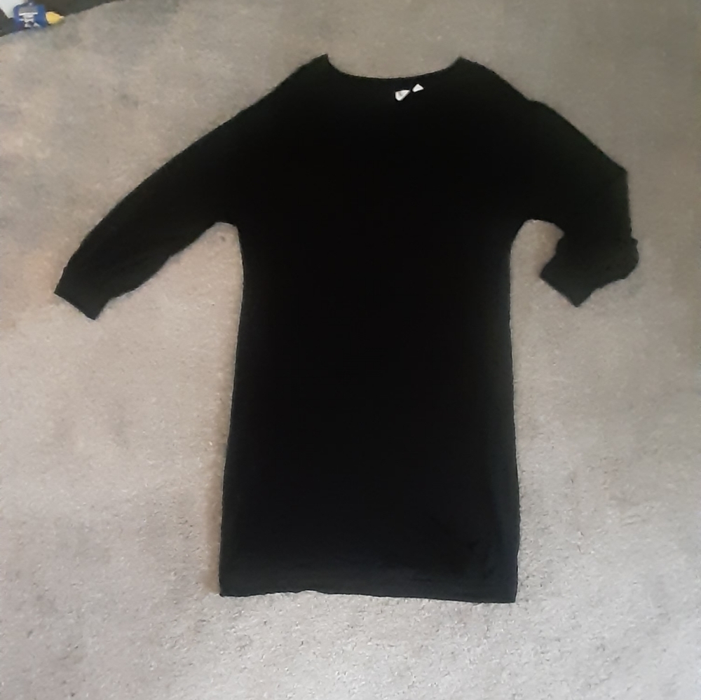 Gap black 3/4 sleeved tunic